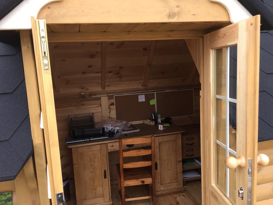 Grill Cabin 25.0 m² with 2.5 m Extension