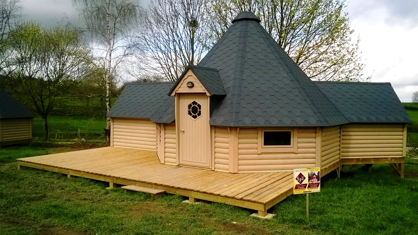 Grill Cabin 25.0 m² with 2.5 m Extension