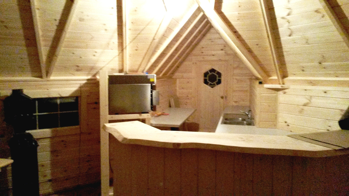 Grill Cabin 25.0 m² with 2.5 m Extension