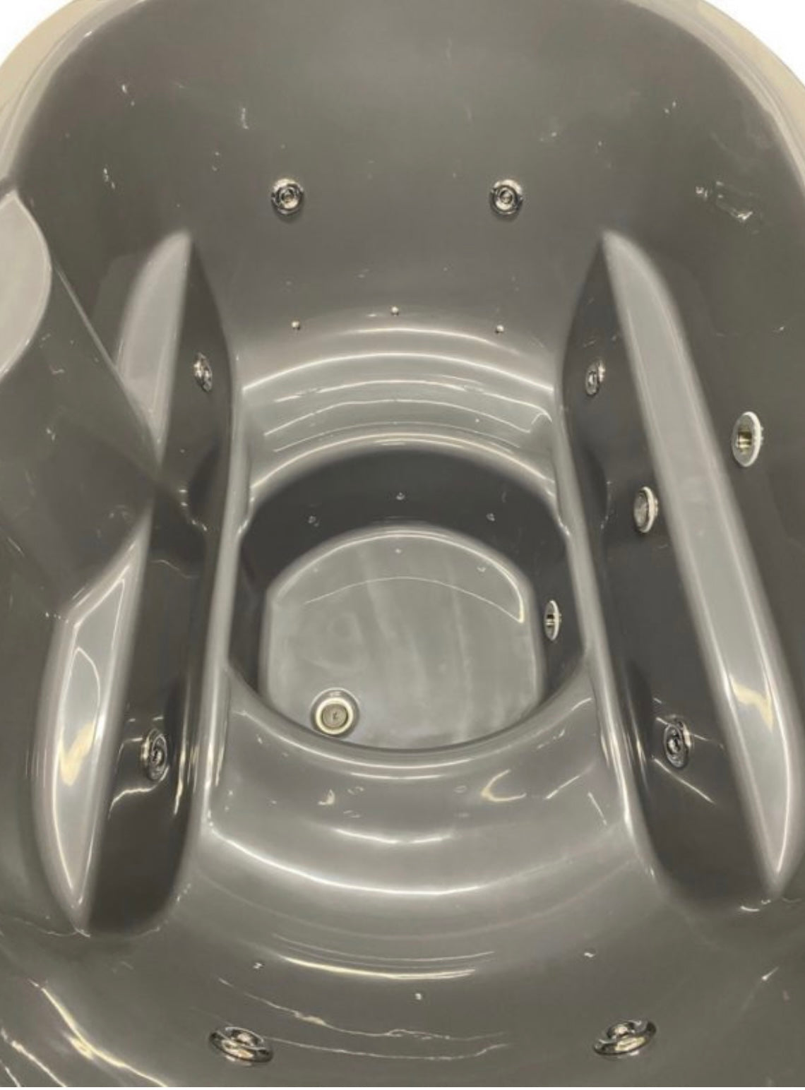 Luxury Double Dipper Thermo Wood Dual Temperature Ice Bath / Hot Tub Jacuzzi Combo with Filter / Chiller / Heater Unit