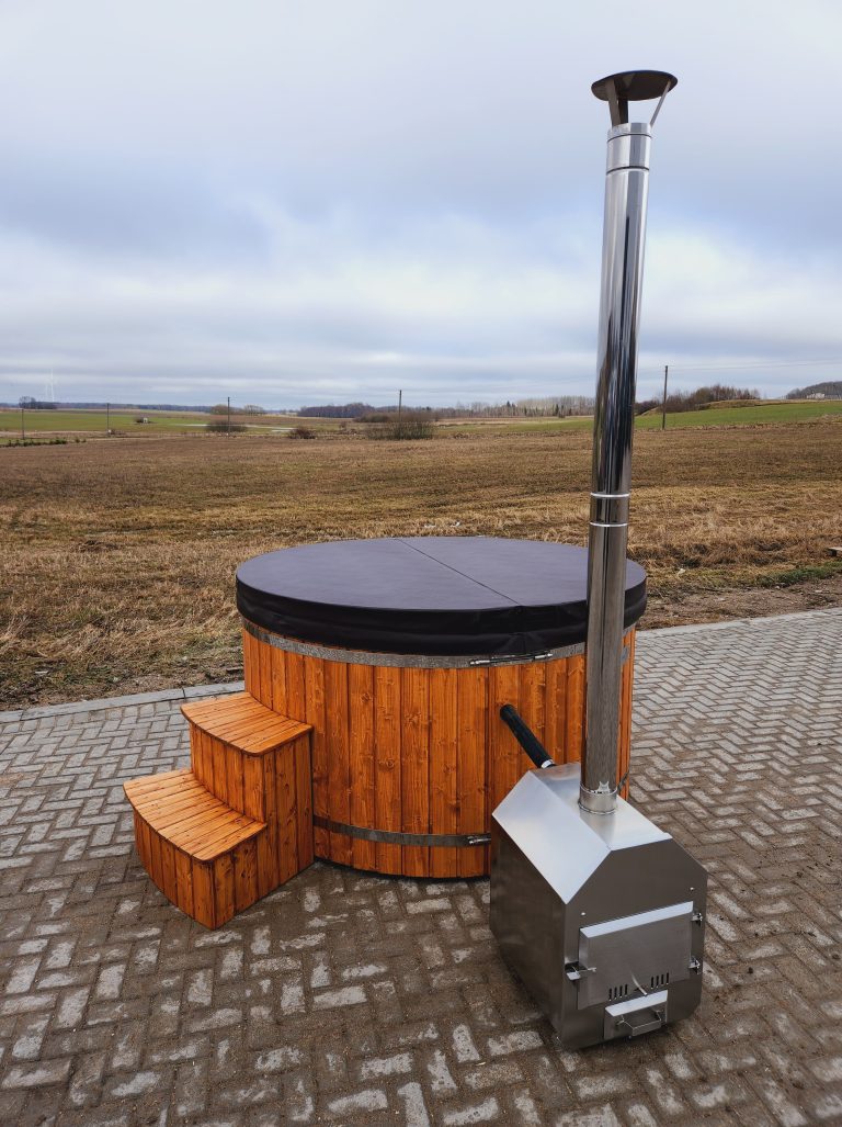External Round Acrylic Hot Tub