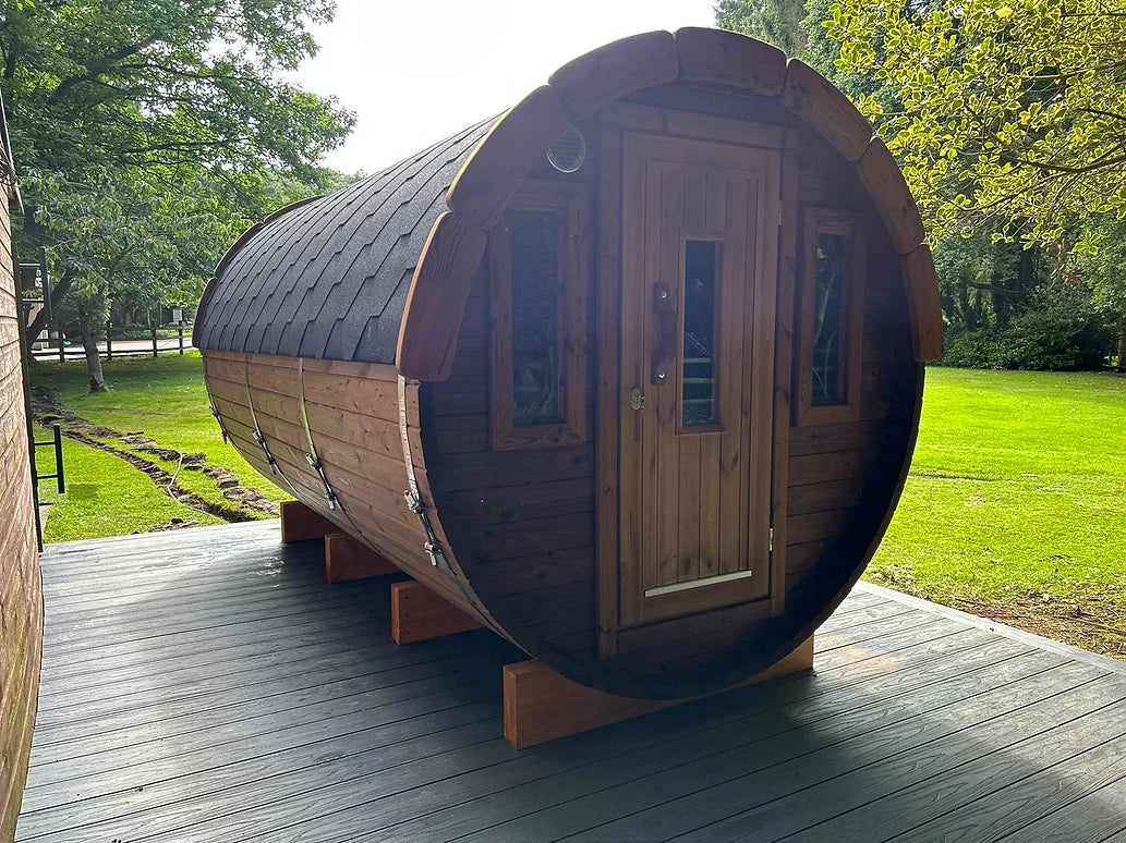 Blackout Globe Thermo Barrel Sauna 4m
