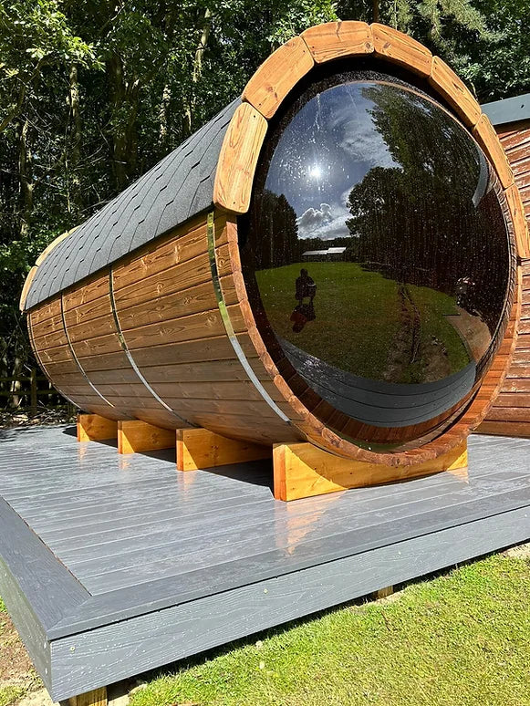 Blackout Globe Thermo Barrel Sauna 4m