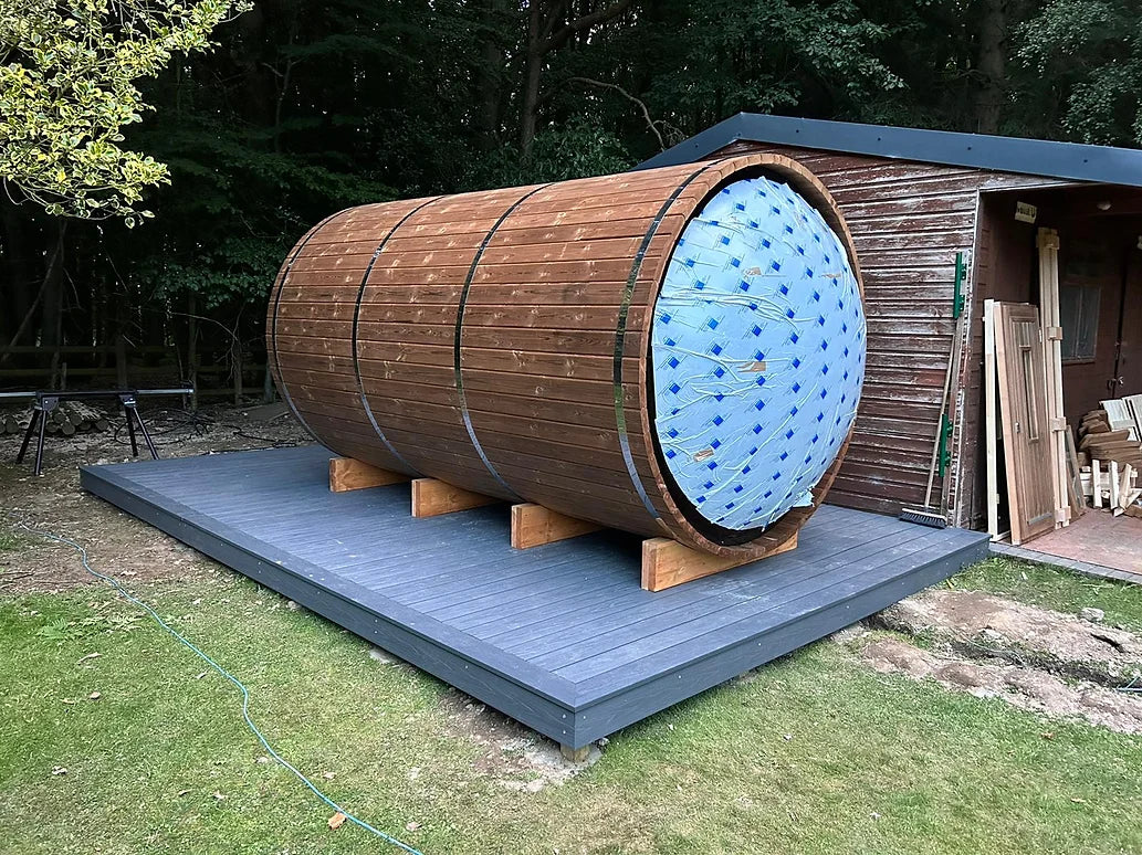 Blackout Globe Thermo Barrel Sauna 4m