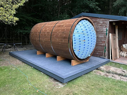 Blackout Globe Thermo Barrel Sauna 4m
