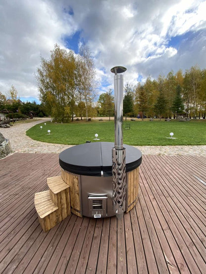 Integrated Round Acrylic Hot Tubs